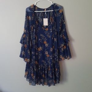 Free People flowy dress size large